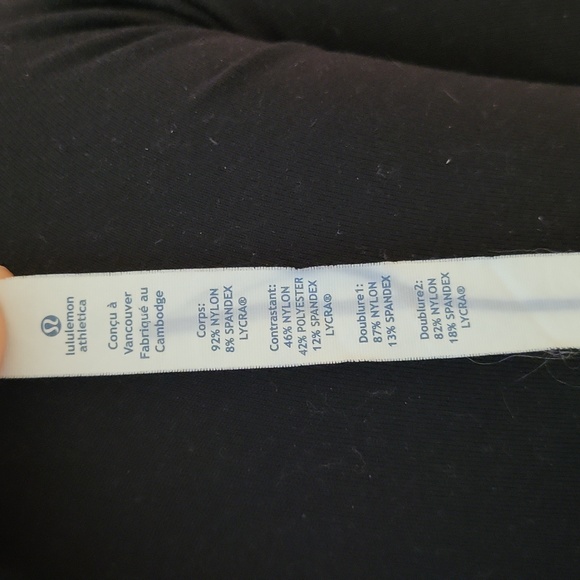 LULULEMON adjustable spaghetti strap athletic top racer or straight back - Picture 9 of 10